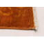 Tapis orange en laine noué à la main de conception unique 7 pi 10 po x 9 pi 7 po