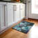 Premium Machine Washable Cerrito AMF556 Teal Rug