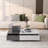 coffee table with two storage spaces