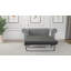 Chesterfield Hanna Sofa Set with Sleeping Function 3+2+1 Made of Velvet Fabric with Solid Wood Legs-1054186841