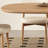 French style solid wood dining table set-110378536