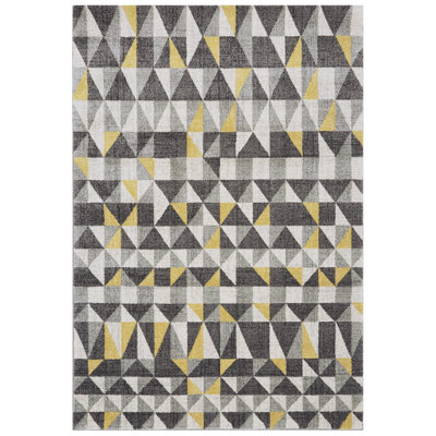 Falgout Grey/Yellow Rug
