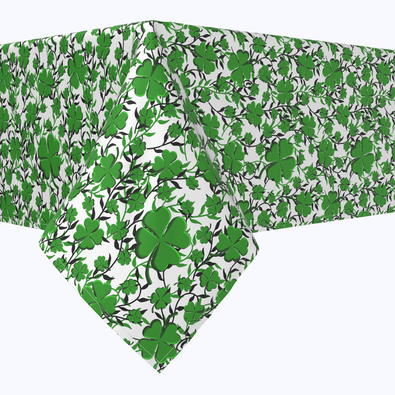 Mordenhill Vines of Clovers Tablecloth, 60" L x 60" W