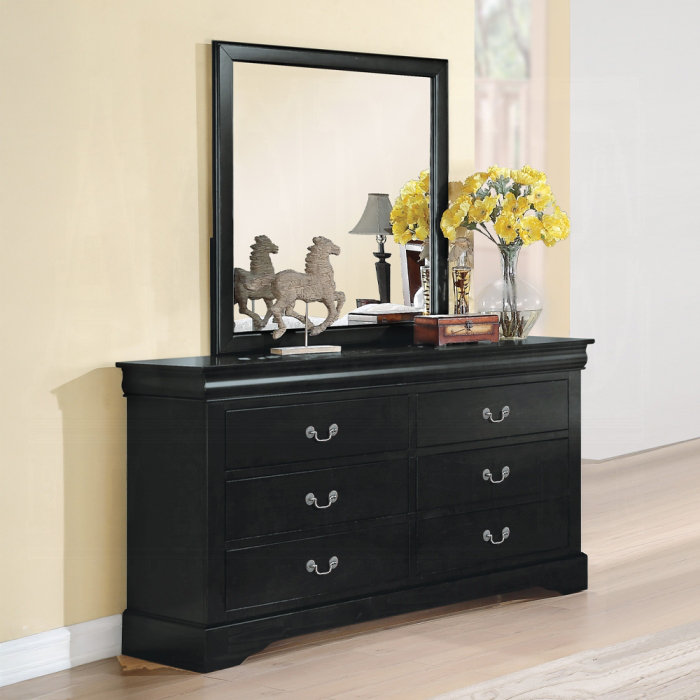 Commode Louis Philippe III, Noir