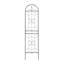 Ensemble de 4 treillis de jardin en métal antirouille de 19,7 po pour plantes grimpantes-1565742729