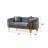 Valorie 72'' Velvet Loveseat-67546566