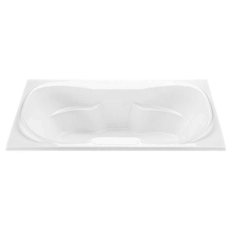 Tranquility 1 72" Whirlpool Bathtub, White