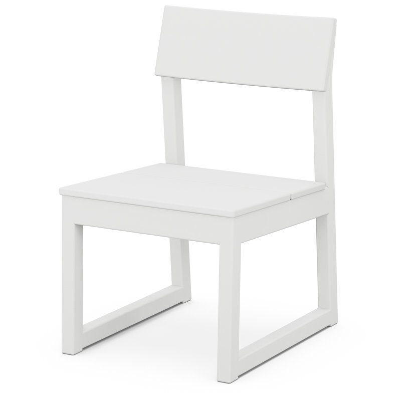 EDGE Dining Side Chair, White