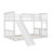 Exciting Bunk Bed Complete With Slide & Robust Climbing Ladder-1210207086
