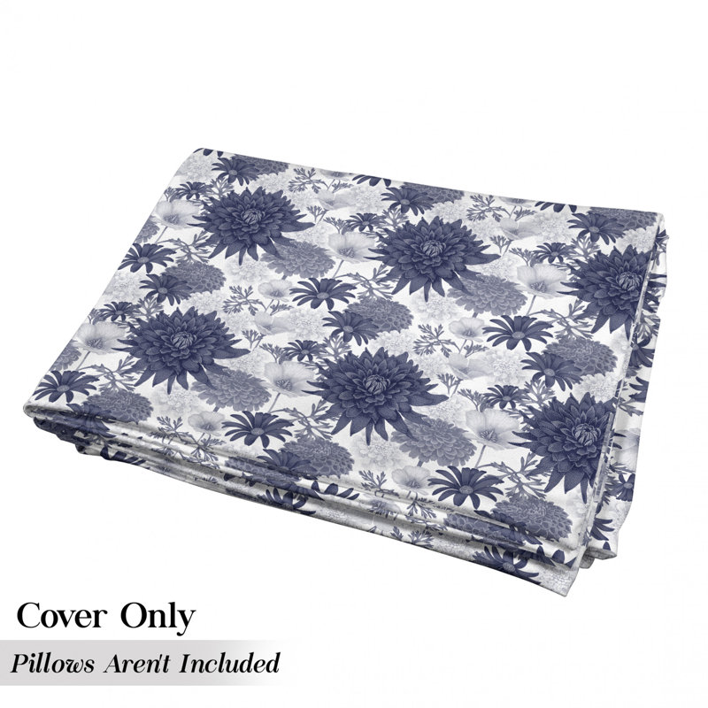 Housse de coussin d'extérieur Dahlia, H 2 po x l 27 po x P 88 po