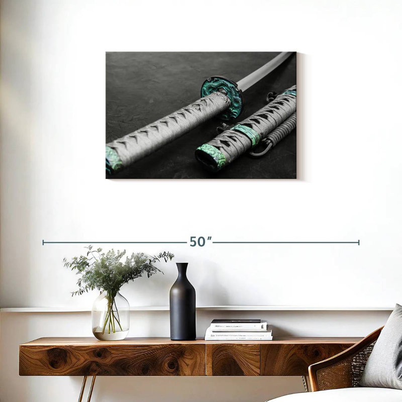 Épée Katana Mait Dragon, H 20 po x l 30 po