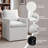 Bronte 24" Wide Country Farmhouse Linen Down Fill Upholstered Dining Armchair