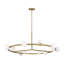 Sean Lavin Altair 9 Light Dining Room Chandelier With Milk Shade-117770900