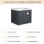 Meuble-lavabo simple avec plateau en céramique 23,82 po Yarny-1599928400-1599044052