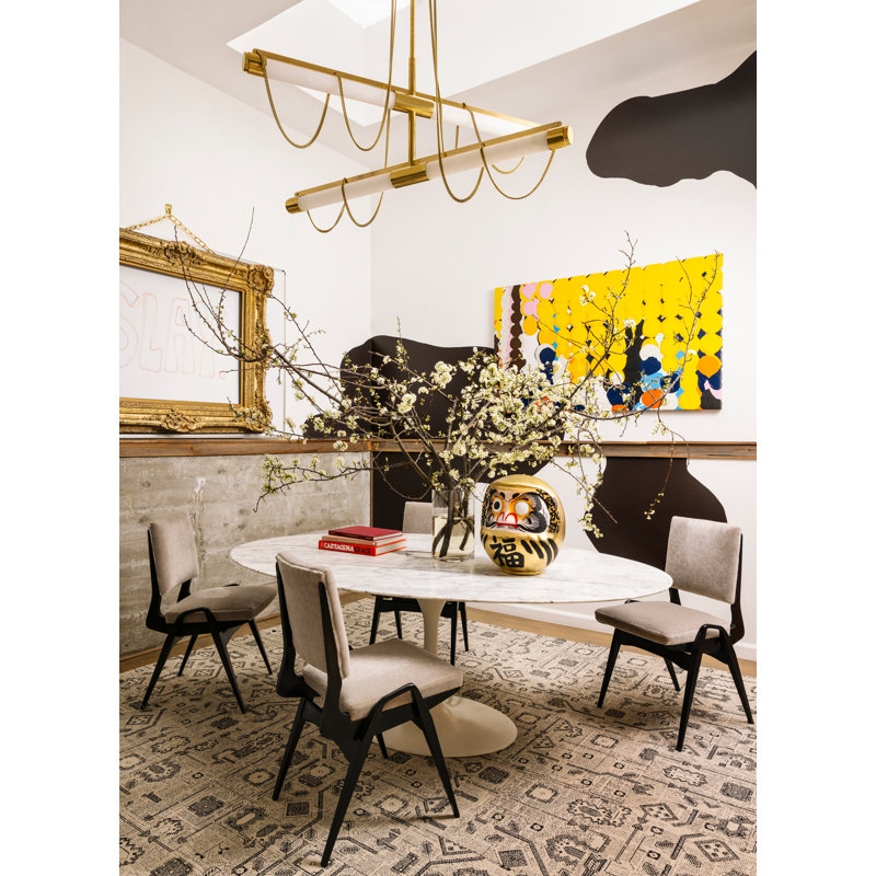 Lariat - Dimmable LED Cylinder Chandelier by Noz Nozawa for Corbett Lighting, 77.75" H x 7.75" W x 7.75" D