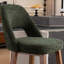 Upholstered Padded Counter Stools Armless Barstools With Wooden Legs For Kitchen Island Bar Counter-68018969