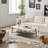 Coffee Table Rectangular Center Table For Living Room Open Space Side Table With Metal Frame