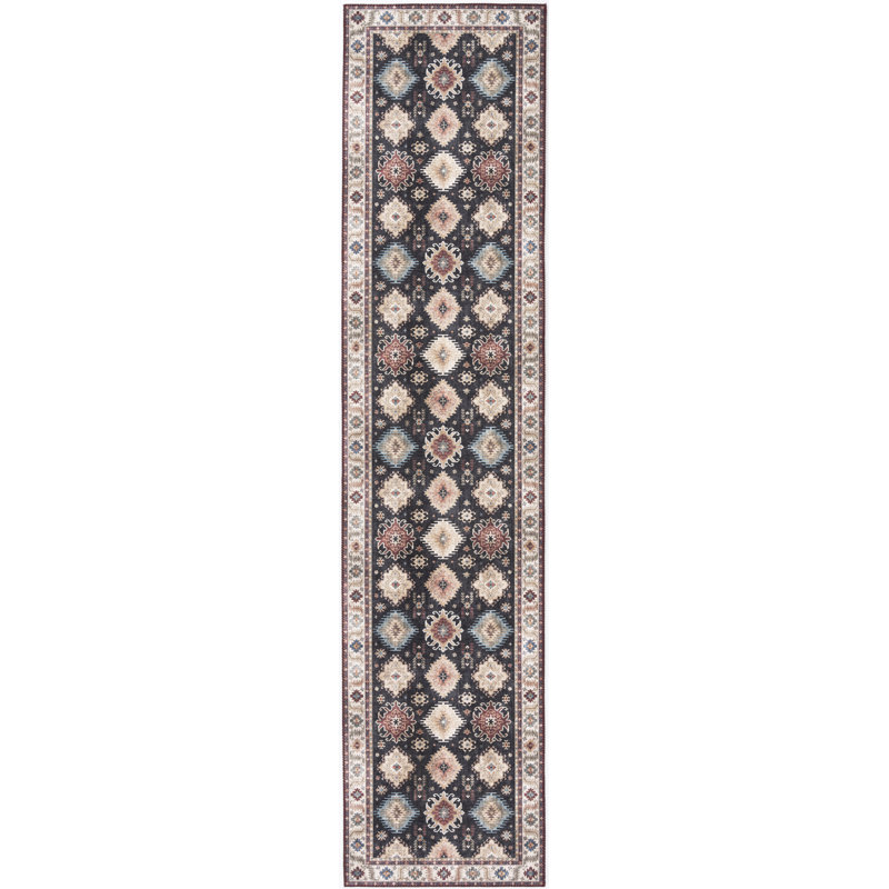 Oriental Indoor Rug, Rectangle 2'2" x 9'6"