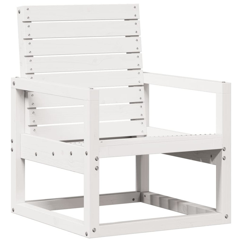 Elsea Outdoor Lounge Chair, White