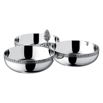 Malmaison Silver Plated Nut Bowl