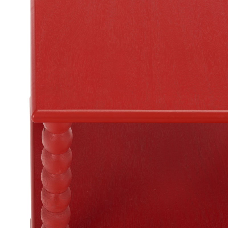 End Table, Red