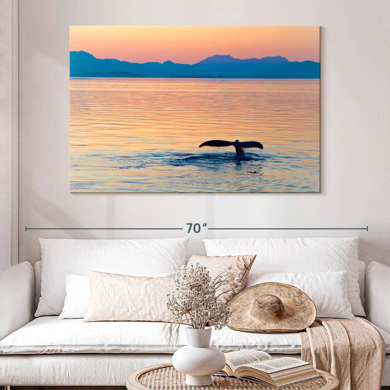 Brampt Whale Dive, 34" H x 51" W