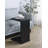 Clower Engineered Wood C-Shaped Sofa Side Table Black-910489280