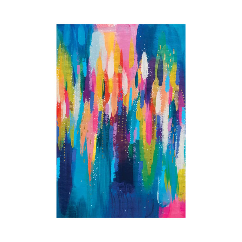 No. 33 par ETTAVEE - Reproduction d'art sur toile tendue, H 18 po x l 12 po x 1,5 po