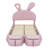 Upholstered Platform Bed with Cartoon Ears Shaped Headboard and Light-660836707-660836637