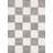 Wum Collection Gray/Cream Checkered Area Rug-1100763586-1128599035