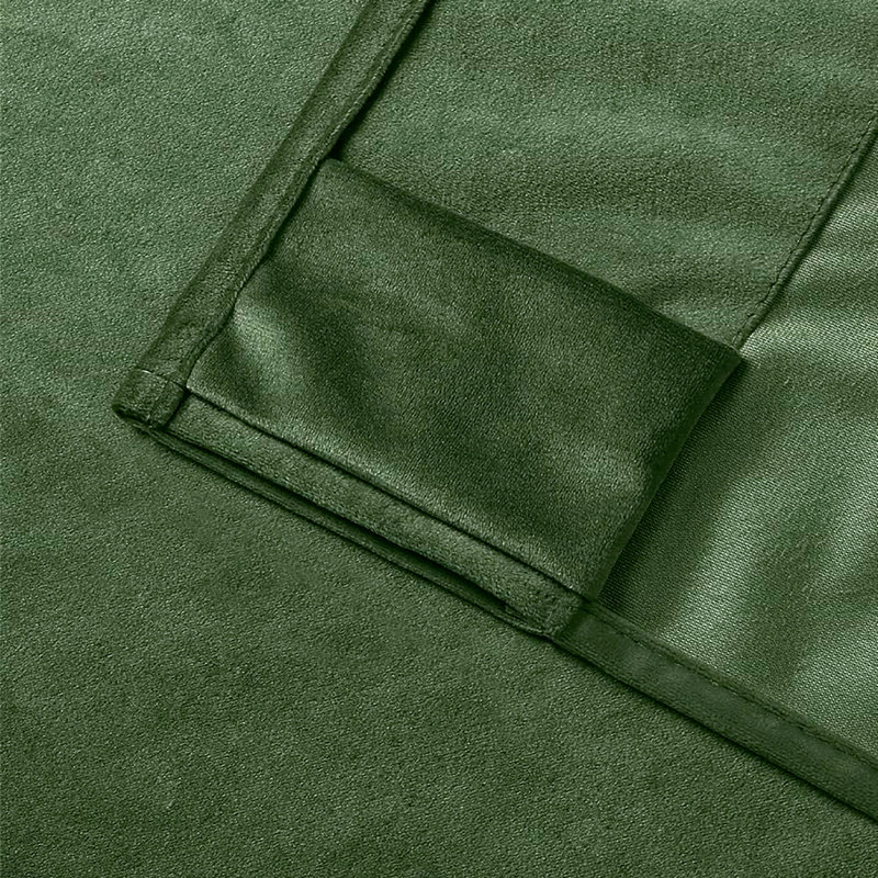 Ensemble de rideau obscurcissant 96 po, Vert