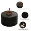Table basse ronde avec plateau en verre trempé-128929578