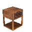 Ilia 40cm W Solid Wood Bedside Table
