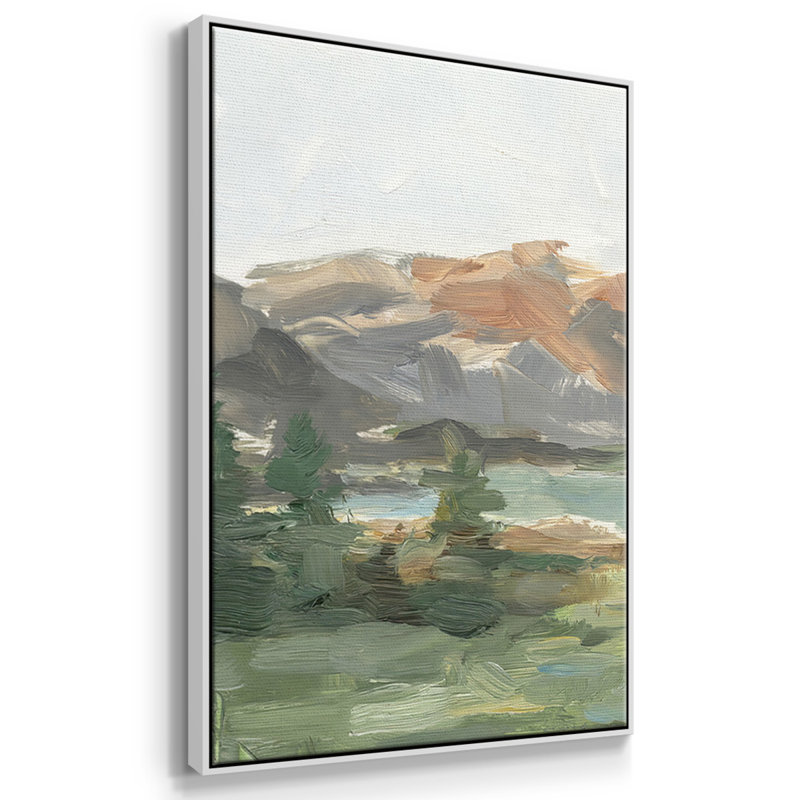 Rusty Mountains II, 3 pièces, H 40 po x l 78 po x P 2 po, Blanc