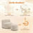 Oversized Adult Bean Bag Chair With Ottoman, Corduroy Fabric Lazy Sofa, Plump Shredded Foam Filled, Soft Fluffy & Portable, Back Support For Napping & Gaming-161322703