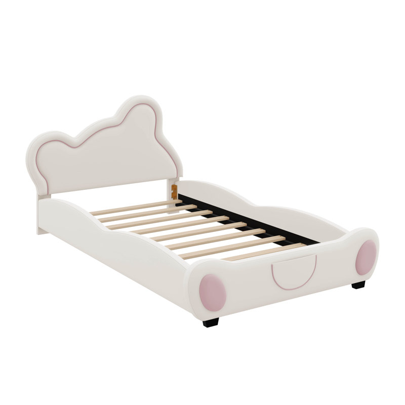 Lit Allessandra, Lit simple, Beige