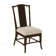 Chaise de salle à manger à dossier à lattes Drury Lane