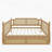 Traditional Style Rattan Daybed With 2 Drawers For Limited Space-567560803-567560812