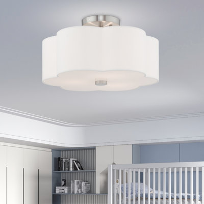Plafonnier semi-encastré 3 lumières Chelsea