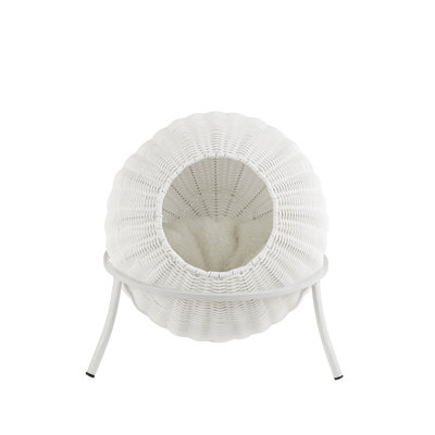 NALA 19.5" Wicker Cat Condo