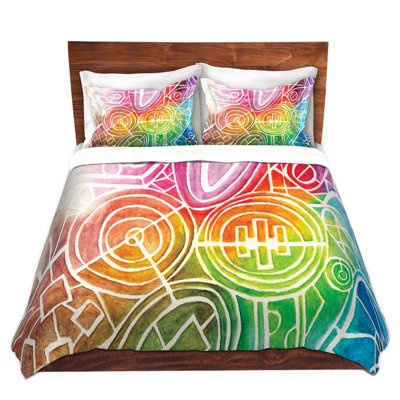 Ensemble de housse de couette i rêve de couleur