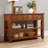 Aididam Modern  48.82'' Solid Wood Console Table,Multifunctional Storage Entryway Table,Classic Vintage Design Foyer Table with 3 Drawers and 2 Shelves-54355691-54355604