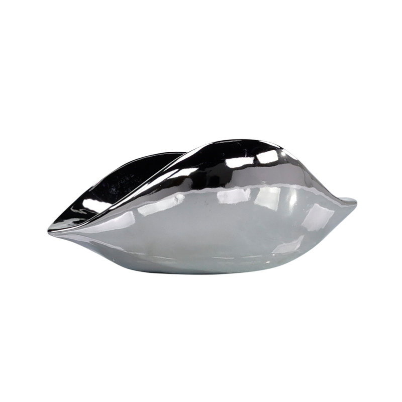 Scooped Silver Bowl