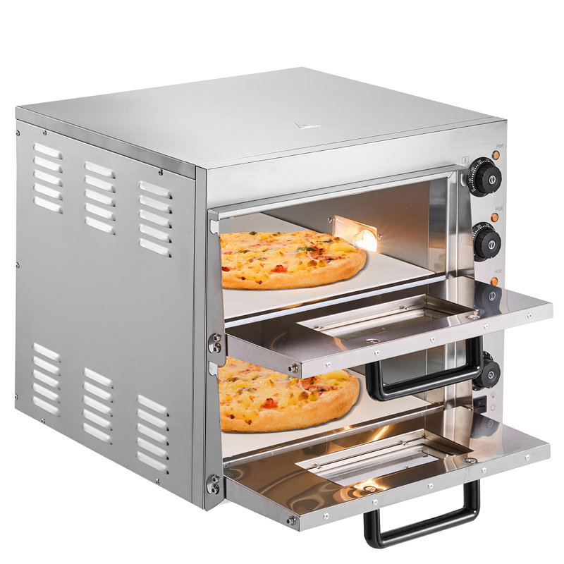 Commercial Countertop Pizza Oven Electric Pizza Oven for 16" Pizza Indoor