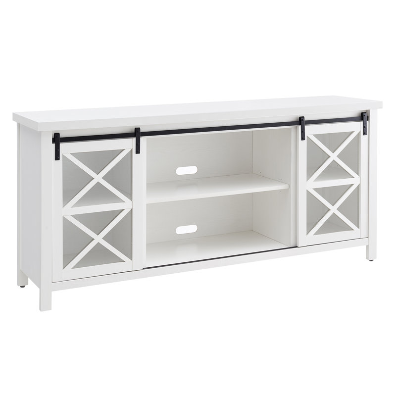 Rauch TV Stand for TVs up to 78", White