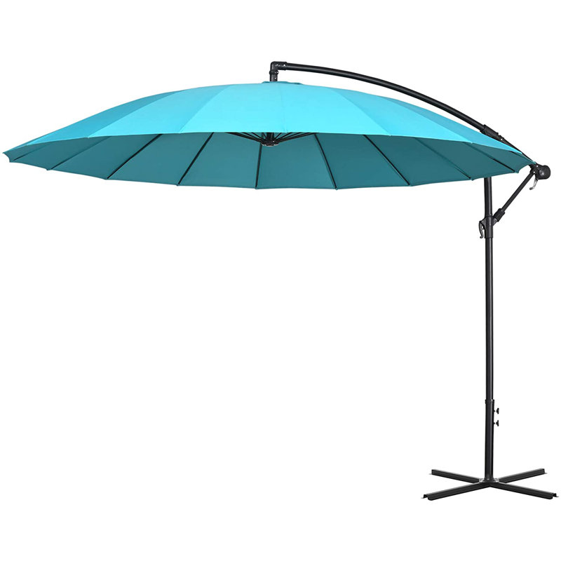 Curtis 3m Traditional Parasol, Green