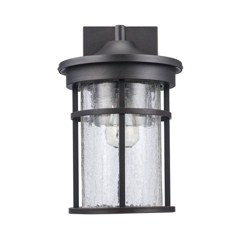 Lanterne murale pour l'extérieur Thorton, Rouille, H 14,5 po x l 9 po x P 10 po