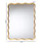 Miroir mural rectangulaire festonné Baxton Studio Cassara
