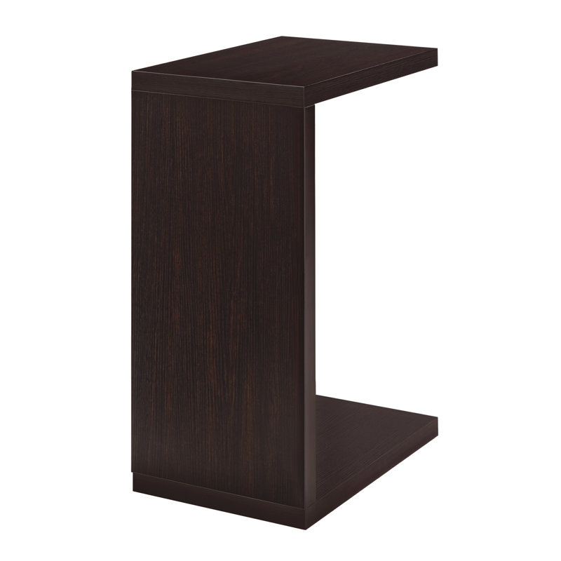 Table en C avec rangement Haught, Espresso