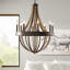 Lustre empire de style bougie à 8 lumières Anabell